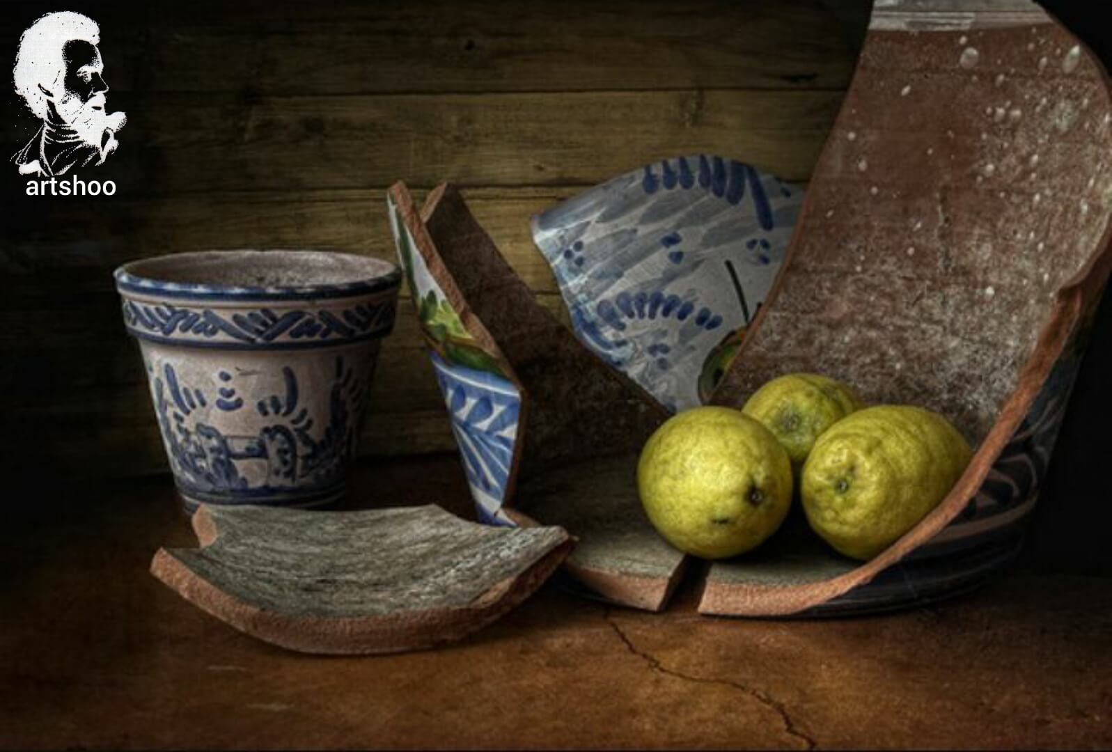 آموزش نقاشی رنگ روغن